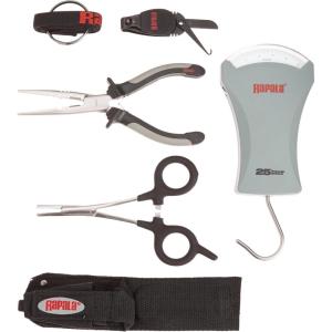 image:imageRapala Combo Pack 6 12 Pliers  5 12 Forceps  25 lbScale  Clipper Sheath
