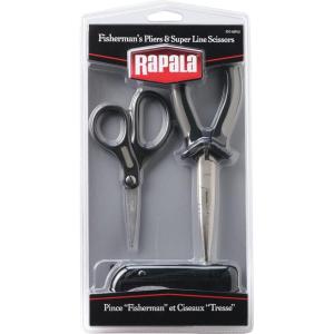 image:imageRapala Pliers and Scissors Combo 6 12 Pliers Super LineScissors Sheath